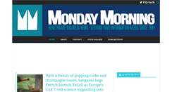 Desktop Screenshot of mondaymorning.com